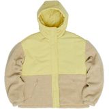 Mazine Womens Fabric Blocking Jacket Winterjack (Dames |beige)