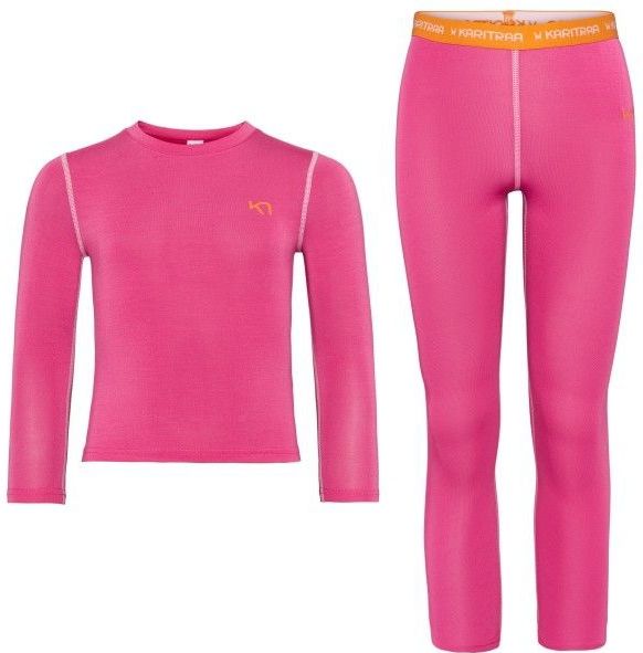 Kari Traa - Kids Ellie Set - Thermo-ondergoed - Roze