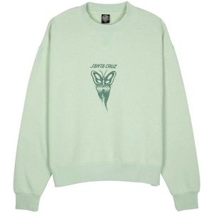 Santa Cruz Womens Asp Butterfly Crew Trui (Dames |groen)