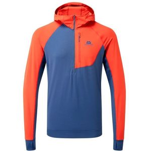 Mountain Equipment Aiguille Hooded Top Hoodie (Heren |blauw)