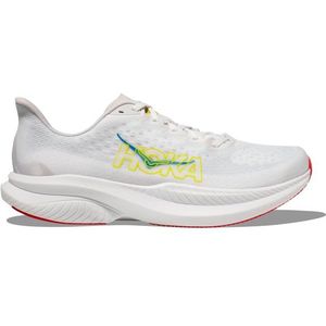 HOKA Mach 6 Hardloopschoenen (Heren |grijs/wit)