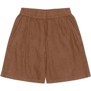KnowledgeCotton Apparel Womens Posey Wide Mid-Rise Short (Dames |bruin)