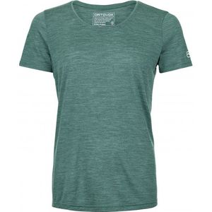Ortovox Womens 120 Cool Tec Clean T-Shirt Merinoshirt (Dames |turkoois)