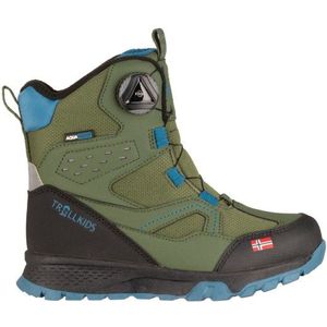 Trollkids Kids Kirkenes Winter Boots Winterschoenen (Kinderen |olijfgroen |waterdicht)