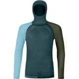 Ortovox - 120 Comp Light - Hoody - Blauw - Merino-ondergoed