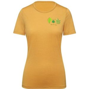 Thermowave Womens Merino Life T-Shirt Need For Trees Merinoshirt (Dames |beige)