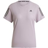 adidas Womens Own The Run Tee Hardloopshirt (Dames |purper)