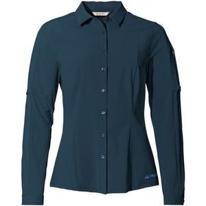 Vaude Womens Farley Stretch Shirt Blouse (Dames |blauw)