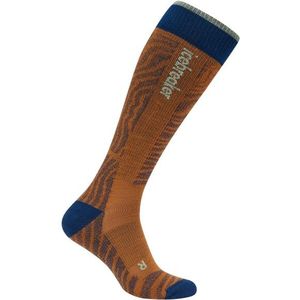 Icebreaker - Merino Ski+ Light OTC Mountain Contour - Skisokken - Bruin