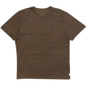 Mazine Wobbly Striped T T-shirt (Heren |bruin)