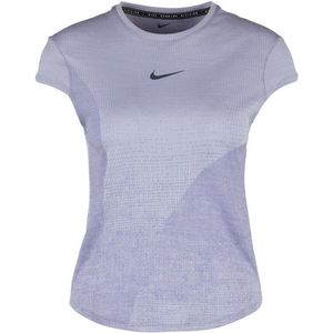 Nike Womens Dri-Fit ADV Run Division T-Shirt Hardloopshirt (Dames |purper)