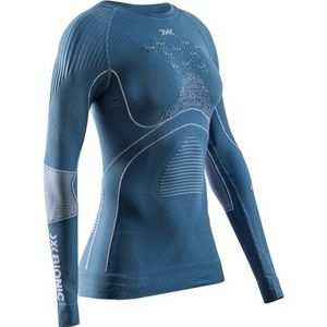 X-Bionic Womens Energy Accumulator 40 Shirt LG SL Thermo-ondergoed (Dames |blauw)