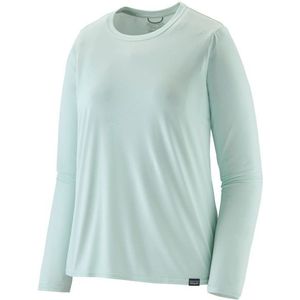 Patagonia Womens L/S Cap Cool Daily Shirt Synthetisch ondergoed (Dames |grijs)
