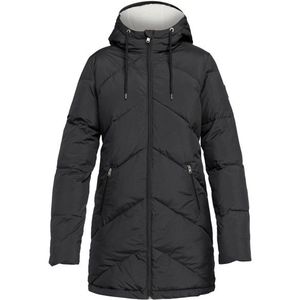 Roxy Womens Better Weather Lange jas (Dames |zwart/grijs)