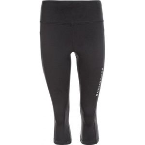 ENDURANCE Womens Energy 3/4 Tights Hardlooplegging (Dames |zwart/grijs)