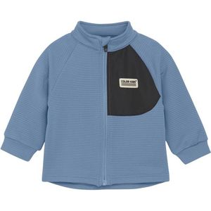 Color Kids Baby Stretch Fleece Jacket Fleecevest (Kinderen |blauw)