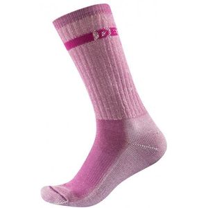 Devold Womens Outdoor Medium Sock Merinosokken (Dames |roze)