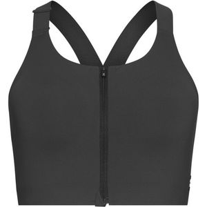 On Womens Endurance Bra Zip Sportbeha (Dames |grijs)