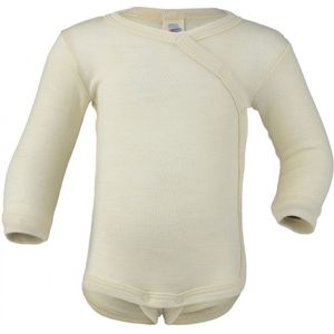 Engel Kids Wickelbody L/S Merino-ondergoed (Kinderen |beige)