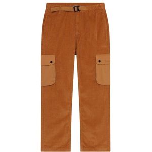 KnowledgeCotton Apparel - Fig 8 Wales - Vrijetijdsbroek - Bruin - Elastic Waist