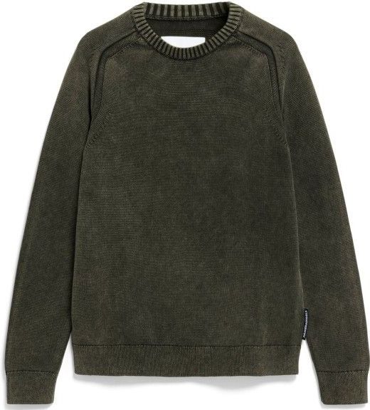 ARMEDANGELS - Vaanjo GMT Dye - Trui - Olijfgroen