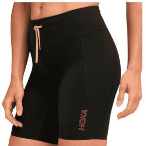 HOKA Womens Skybreeze Half Tight Hardloopshort (Dames |zwart)