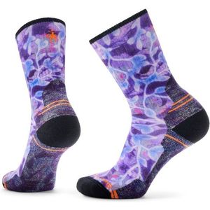 Smartwool Womens Hike Light Cushion New Print 1 Crew Socks Wandelsokken (Dames |purper)