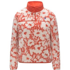 K-Way Womens Benedicte Orsetto Print Fleecevest (Dames |roze)