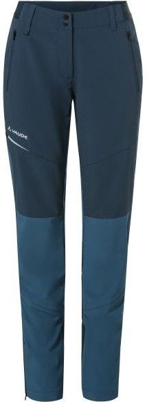 Vaude - Elope Pants - Trekkingbroek - Blauw - Stretch, UV-bescherming, DWR-geïmpregneerd