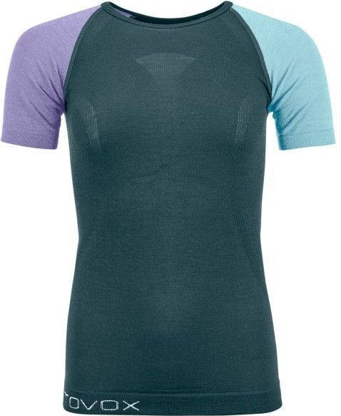 Ortovox - 120 Comp Light - Merino-ondergoed - Blauw - Korte Mouwen