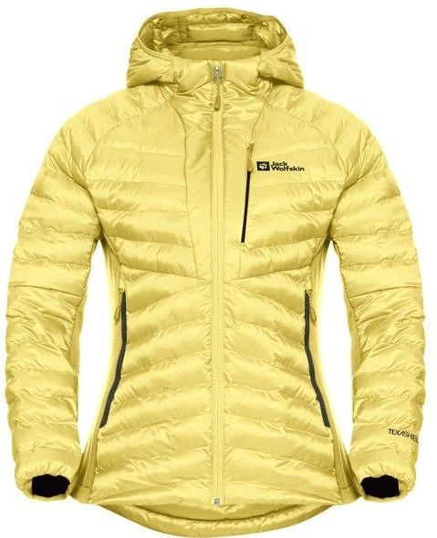 Jack Wolfskin - Routeburn Pro - Softshelljack - Geel - Isolerend - Winddicht