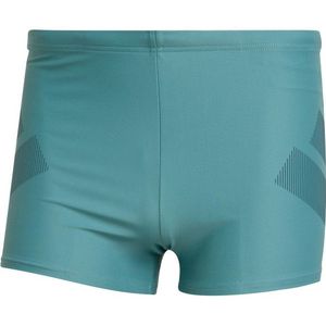 adidas - Big Bars Swim Boxers - Zwembroek - Turkoois