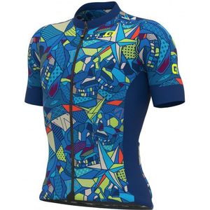 Alé Pragma Over S/S Jersey Fietsshirt (Heren |blauw)