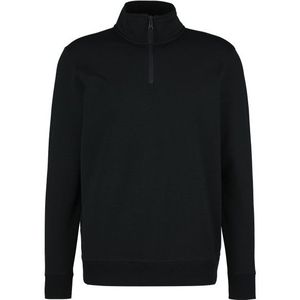Stoic MerinoFleece335 MMXX Lulea Half Zip Merinotrui (Heren |zwart)