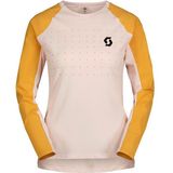 Scott Womens Tee Trail Vertic Pro L/S Fietsshirt (Dames |roze)