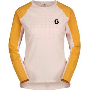 Scott Womens Tee Trail Vertic Pro L/S Fietsshirt (Dames |roze)