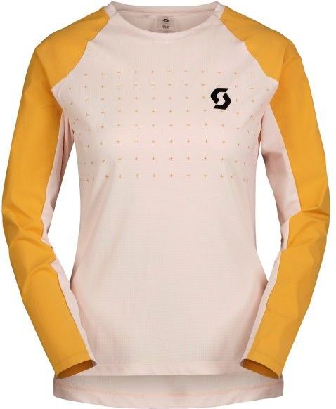 Scott Womens Tee Trail Vertic Pro L/S Fietsshirt (Dames |roze)