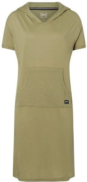 supernatural Womens Hooded Dress Jurk (Dames |olijfgroen)