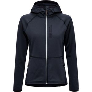 Elevenate Womens Skiers Fleece Hood Fleecevest (Dames |blauw)