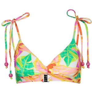 Seafolly Womens Wonderland TwistedFront Bralette Bikinitop (Dames |meerkleurig)
