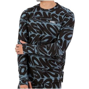 Mons Royale - Cascade Merino Base Layer L/S - Merino-ondergoed - Zwart