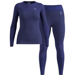 Odlo - Fundamentals Performance Warm - Synthetisch Ondergoed - Blauw