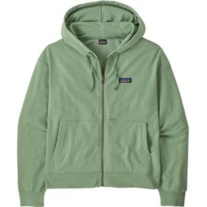 Patagonia Womens Ahnya Full-Zip Hoody Fleecevest (Dames |groen)