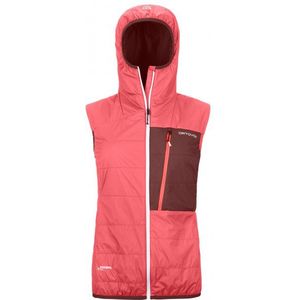 Ortovox Womens Swisswool Piz Duan Vest Wollen bodywarmer (Dames |rood)