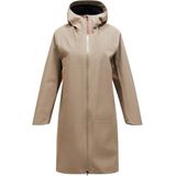 Peak Performance Womens Treeline Shell Parka Parka (Dames |beige |waterdicht)