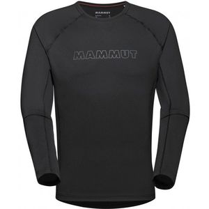 Mammut Selun FL Longsleeve Logo Sportshirt (Heren |zwart)