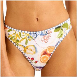 Seafolly Womens Riviera Coast High Leg Pant Bikinibroekje (Dames |oranje)