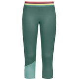 Ortovox - Womens Fleece Light Short Pants - Turkoois - Merino-ondergoed