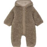 Huttelihut Kids Pram Suit Wool Teddy with Lining Overall (Kinderen |bruin)