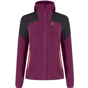Montura Womens Rise Hooded Jacket Softshelljack (Dames |purper)